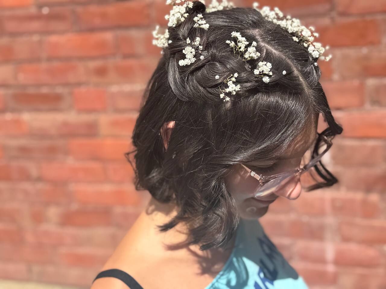 Balayage hair color by Megan James Hair in West Lebanon NH